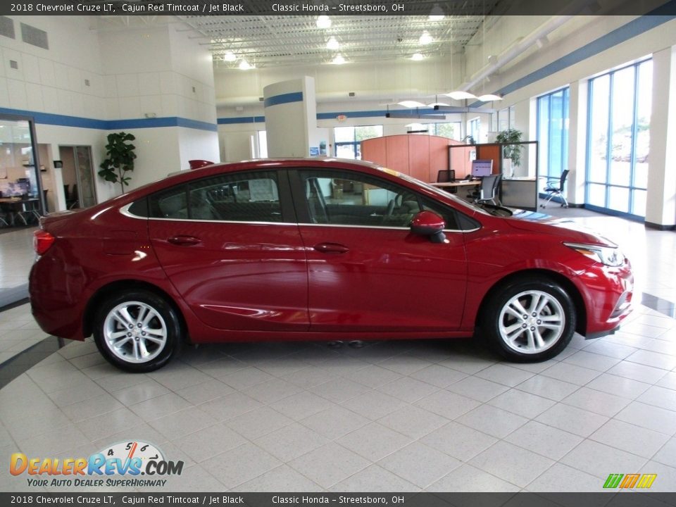 2018 Chevrolet Cruze LT Cajun Red Tintcoat / Jet Black Photo #4