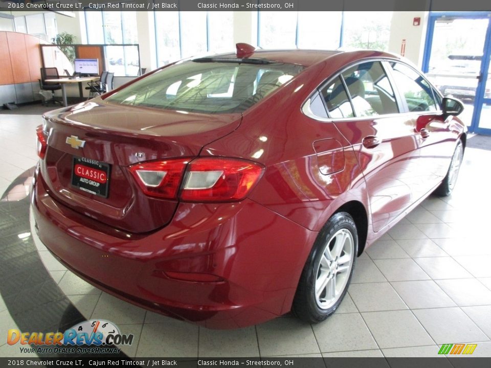2018 Chevrolet Cruze LT Cajun Red Tintcoat / Jet Black Photo #7