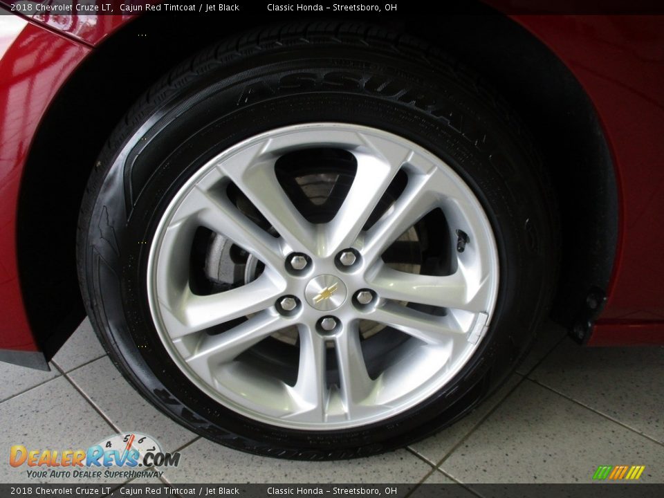 2018 Chevrolet Cruze LT Cajun Red Tintcoat / Jet Black Photo #12