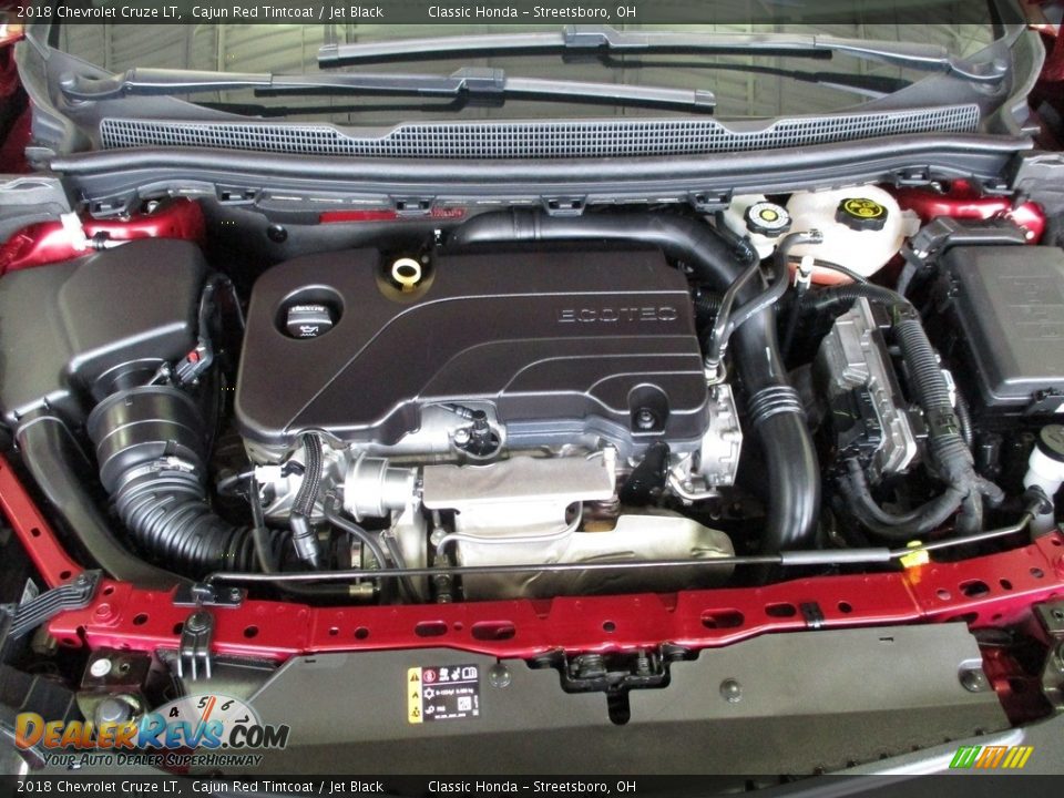 2018 Chevrolet Cruze LT Cajun Red Tintcoat / Jet Black Photo #13