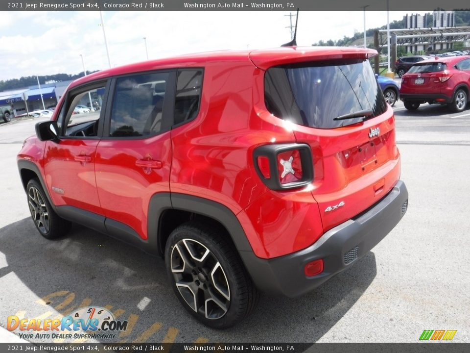 2021 Jeep Renegade Sport 4x4 Colorado Red / Black Photo #7