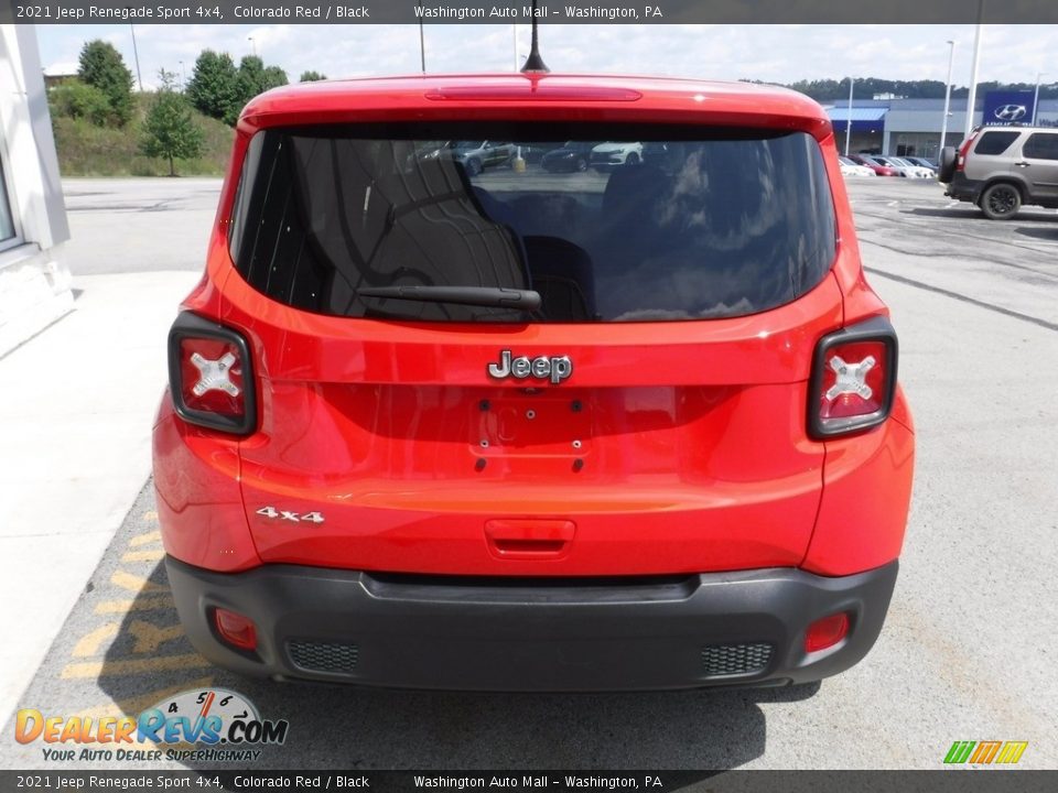 2021 Jeep Renegade Sport 4x4 Colorado Red / Black Photo #9
