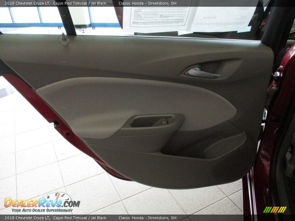 2018 Chevrolet Cruze LT Cajun Red Tintcoat / Jet Black Photo #22