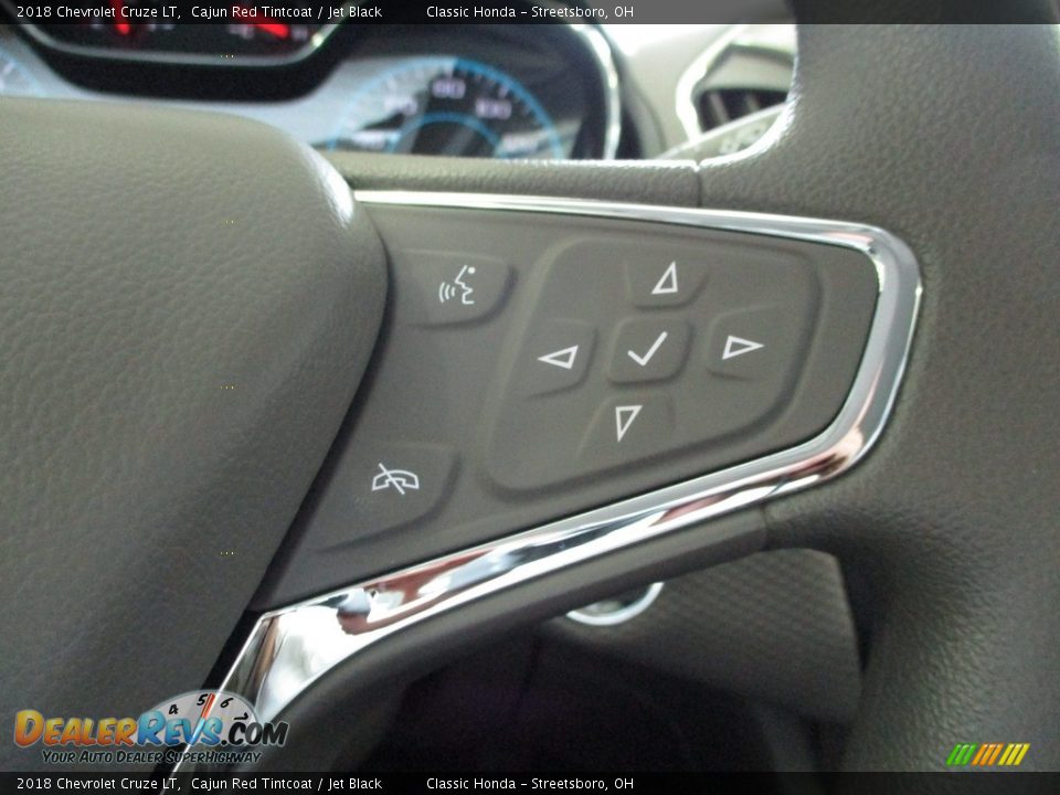 2018 Chevrolet Cruze LT Cajun Red Tintcoat / Jet Black Photo #30