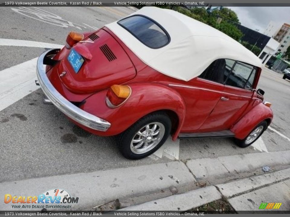 Kasan Red 1973 Volkswagen Beetle Covertible Photo #1