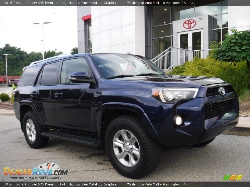 2016 Toyota 4Runner SR5 Premium 4x4 Nautical Blue Metallic / Graphite Photo #1