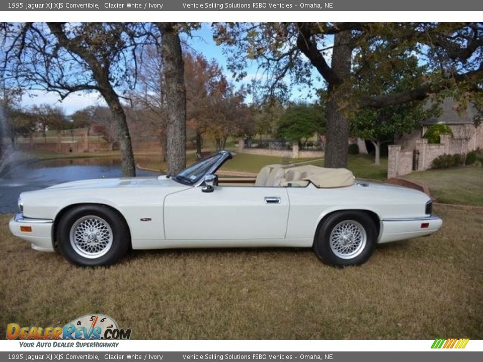 Glacier White 1995 Jaguar XJ XJS Convertible Photo #1