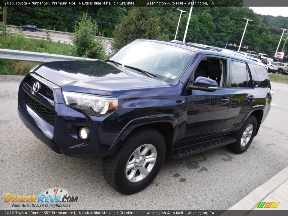 2016 Toyota 4Runner SR5 Premium 4x4 Nautical Blue Metallic / Graphite Photo #13