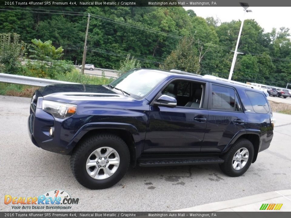 2016 Toyota 4Runner SR5 Premium 4x4 Nautical Blue Metallic / Graphite Photo #14