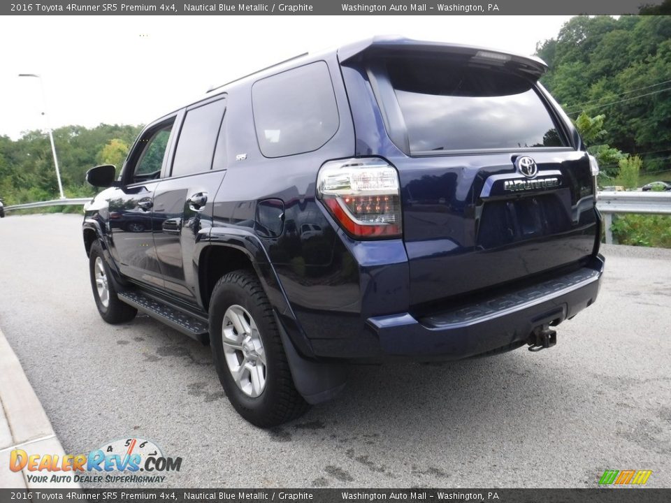 2016 Toyota 4Runner SR5 Premium 4x4 Nautical Blue Metallic / Graphite Photo #15