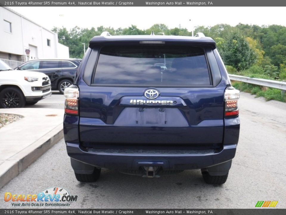 2016 Toyota 4Runner SR5 Premium 4x4 Nautical Blue Metallic / Graphite Photo #16