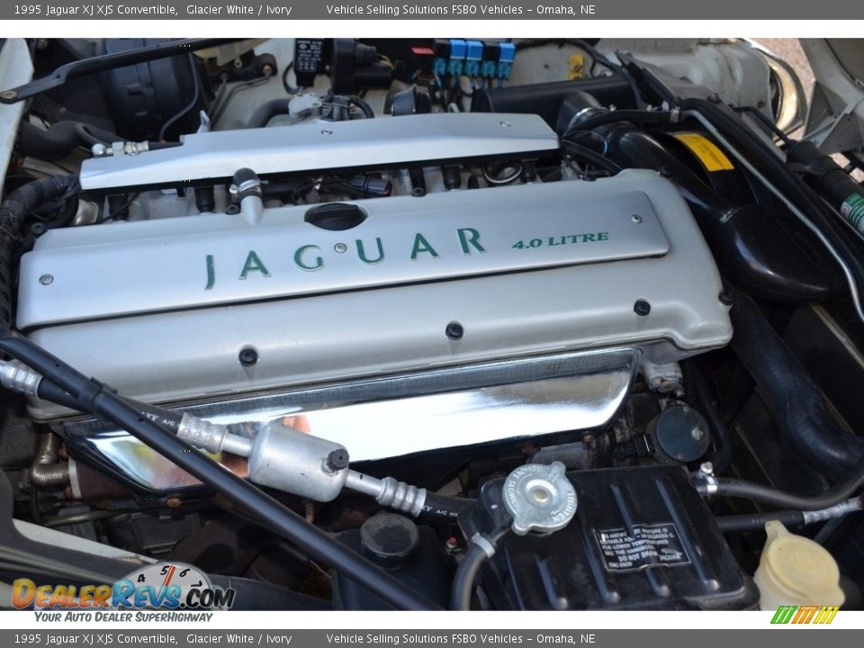 1995 Jaguar XJ XJS Convertible 4.0 Liter DOHC 24-Valve Inline 6 Cylinder Engine Photo #23