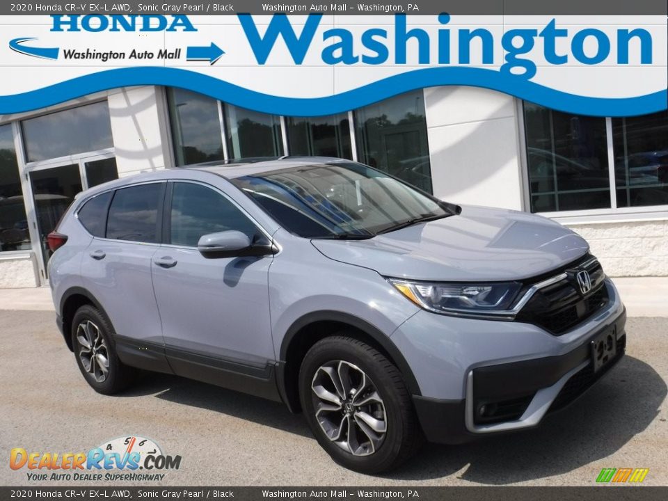 2020 Honda CR-V EX-L AWD Sonic Gray Pearl / Black Photo #1