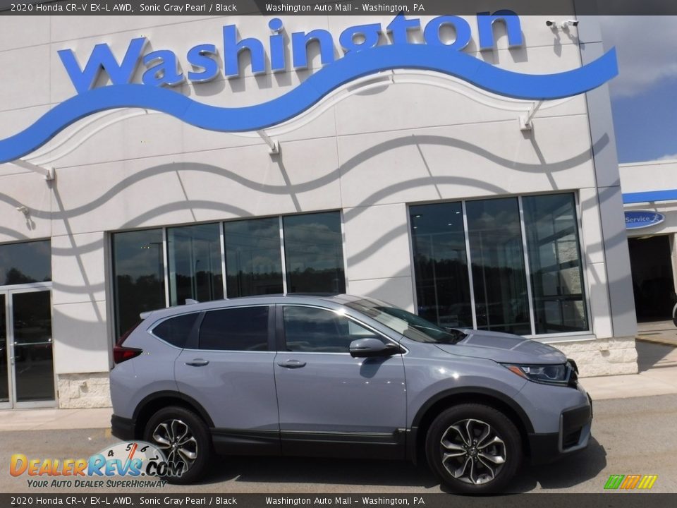 2020 Honda CR-V EX-L AWD Sonic Gray Pearl / Black Photo #2