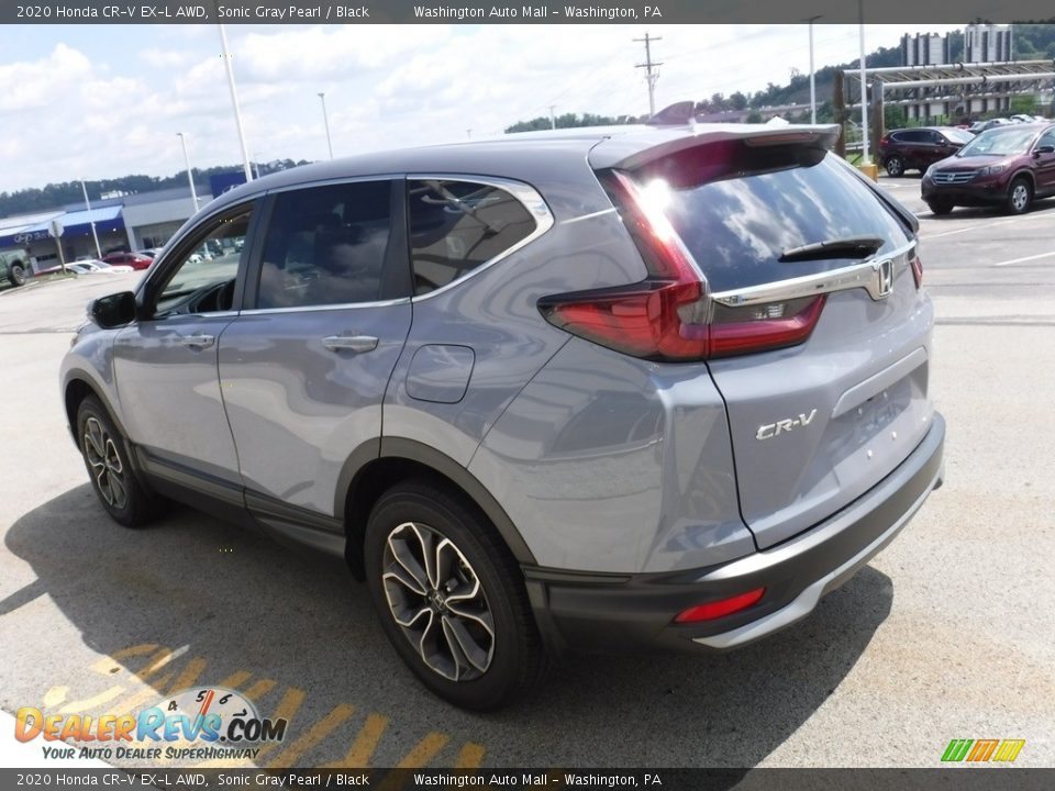 2020 Honda CR-V EX-L AWD Sonic Gray Pearl / Black Photo #8