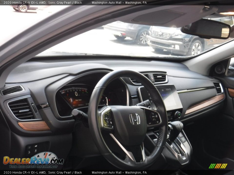 2020 Honda CR-V EX-L AWD Sonic Gray Pearl / Black Photo #14