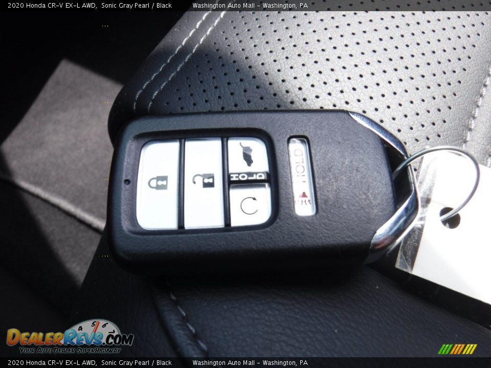 2020 Honda CR-V EX-L AWD Sonic Gray Pearl / Black Photo #30