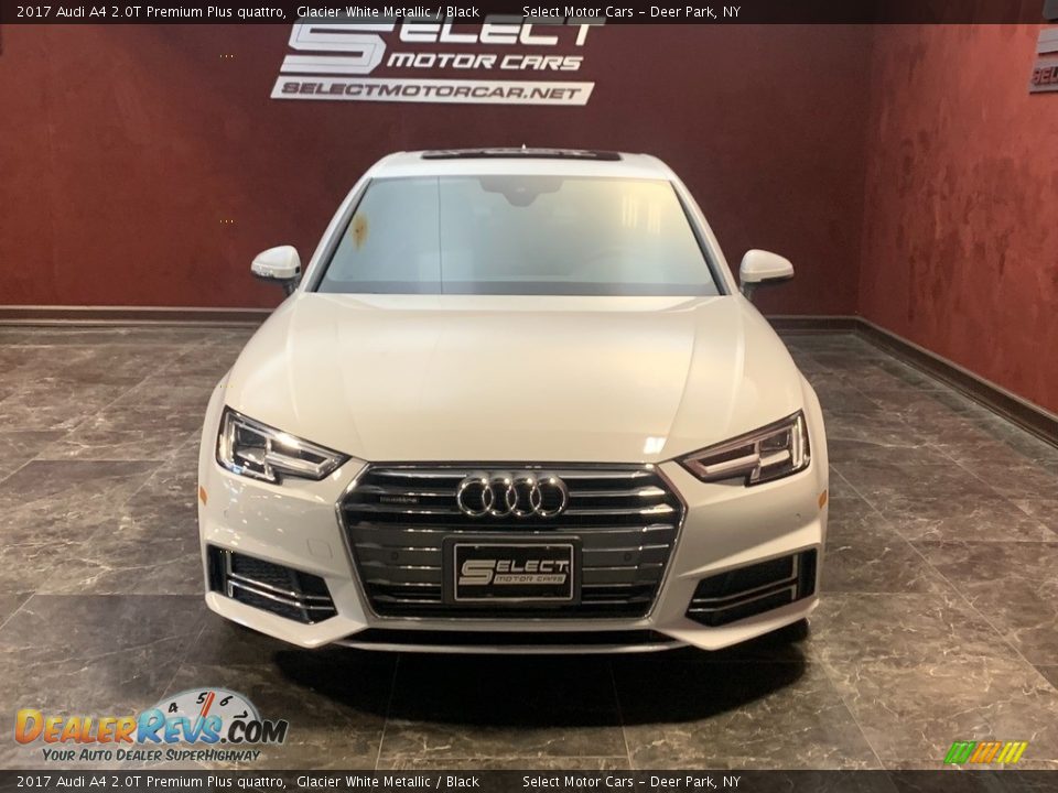 2017 Audi A4 2.0T Premium Plus quattro Glacier White Metallic / Black Photo #2