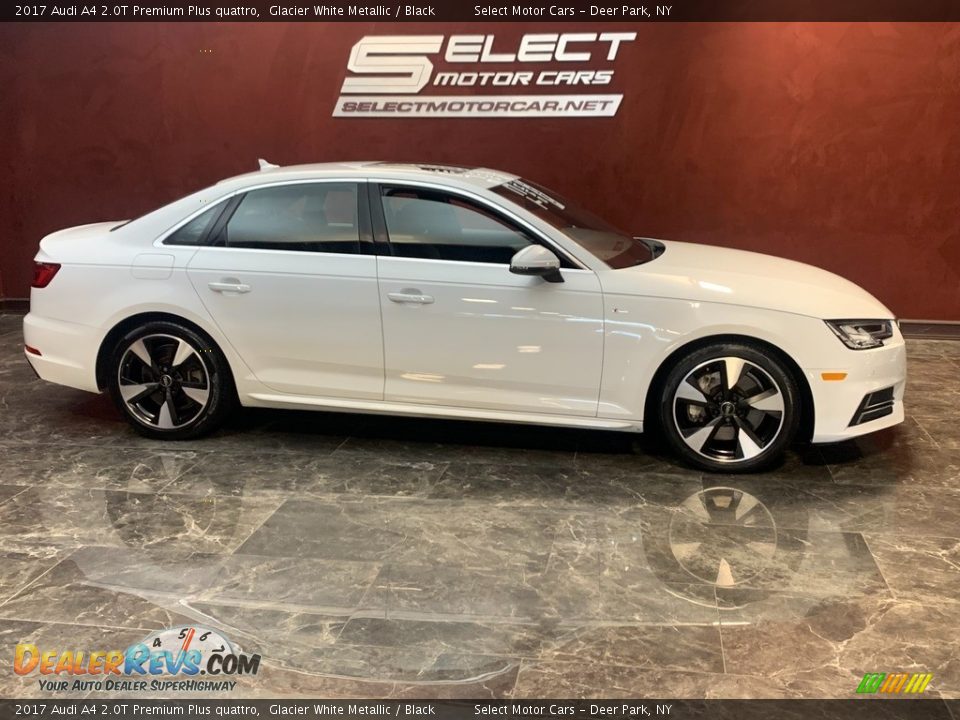 2017 Audi A4 2.0T Premium Plus quattro Glacier White Metallic / Black Photo #4