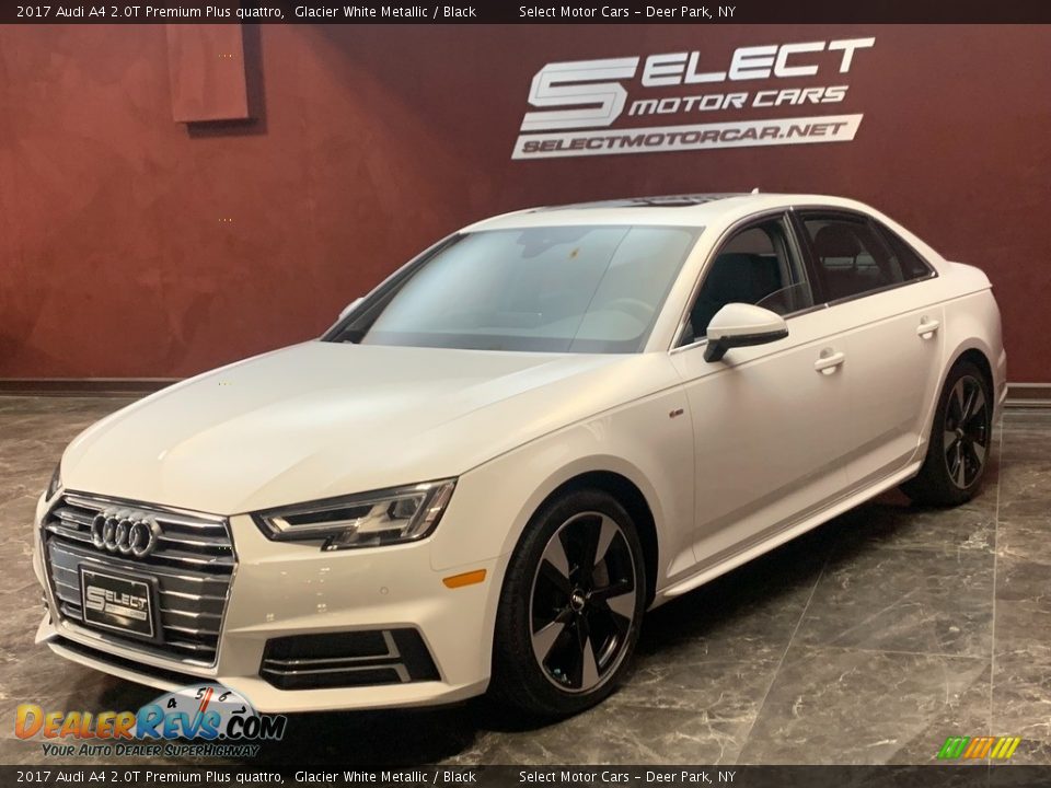 2017 Audi A4 2.0T Premium Plus quattro Glacier White Metallic / Black Photo #6