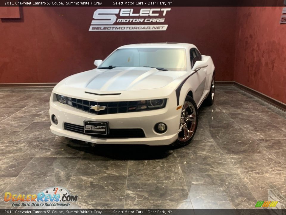 2011 Chevrolet Camaro SS Coupe Summit White / Gray Photo #1