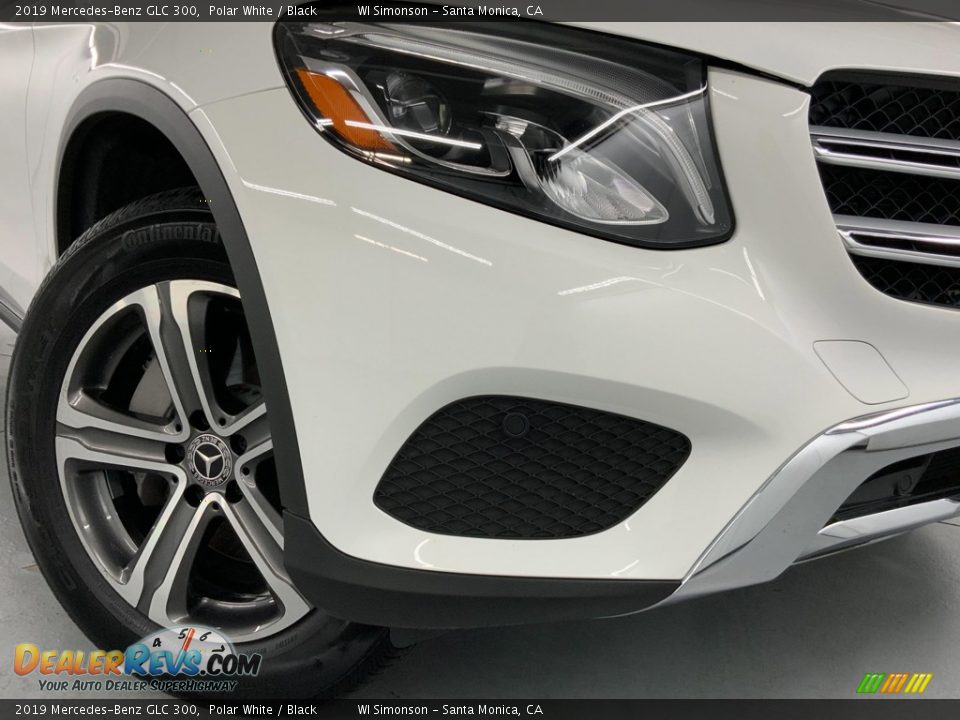 2019 Mercedes-Benz GLC 300 Polar White / Black Photo #3