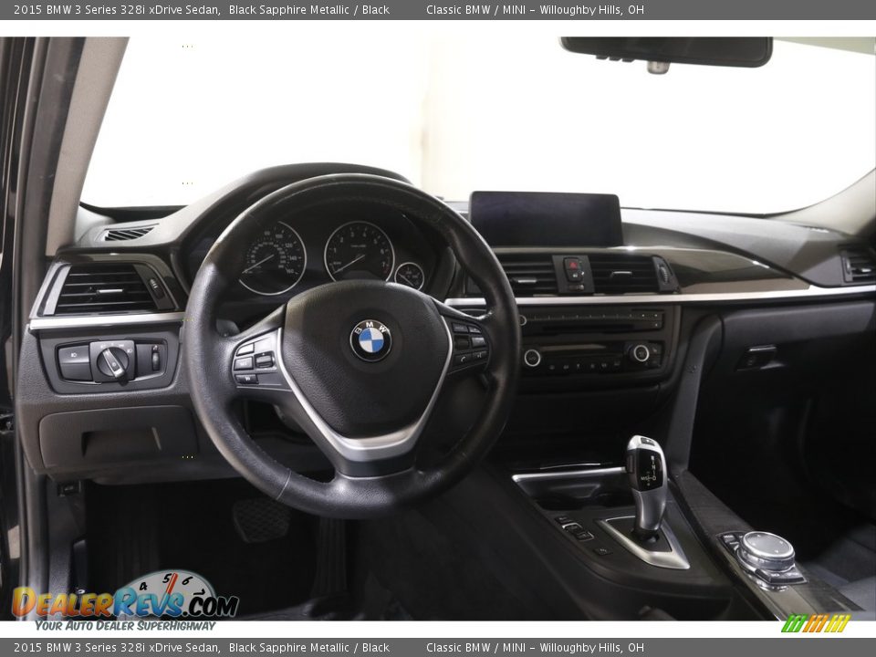 2015 BMW 3 Series 328i xDrive Sedan Black Sapphire Metallic / Black Photo #6