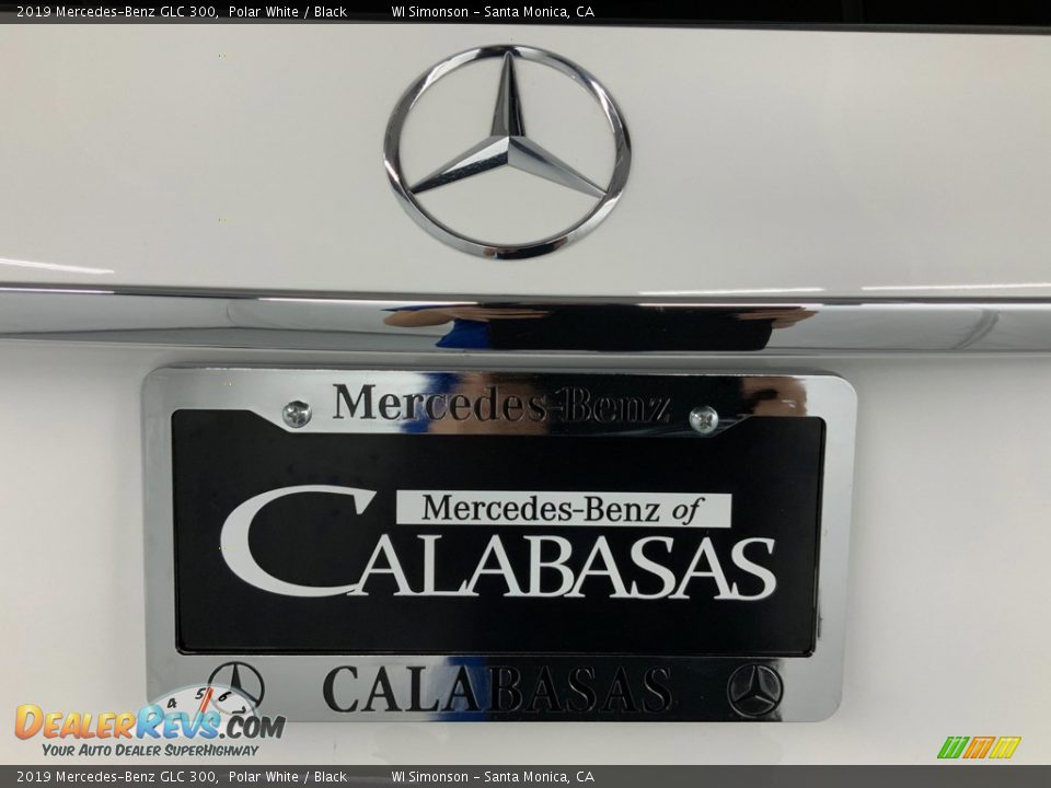 2019 Mercedes-Benz GLC 300 Polar White / Black Photo #10