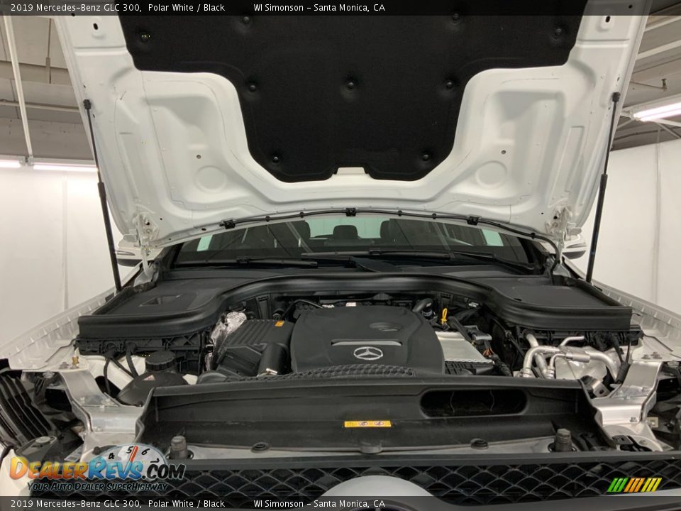 2019 Mercedes-Benz GLC 300 Polar White / Black Photo #17