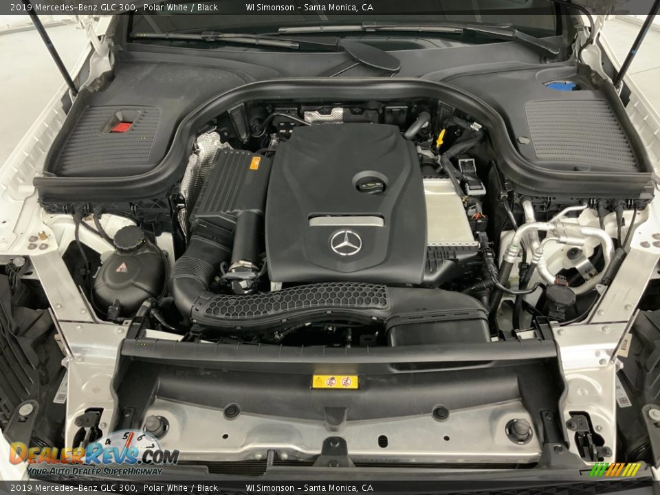 2019 Mercedes-Benz GLC 300 Polar White / Black Photo #18