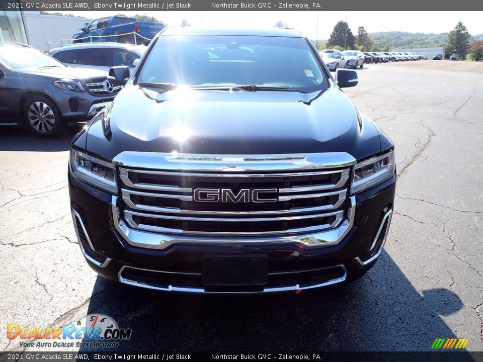 2021 GMC Acadia SLE AWD Ebony Twilight Metallic / Jet Black Photo #11