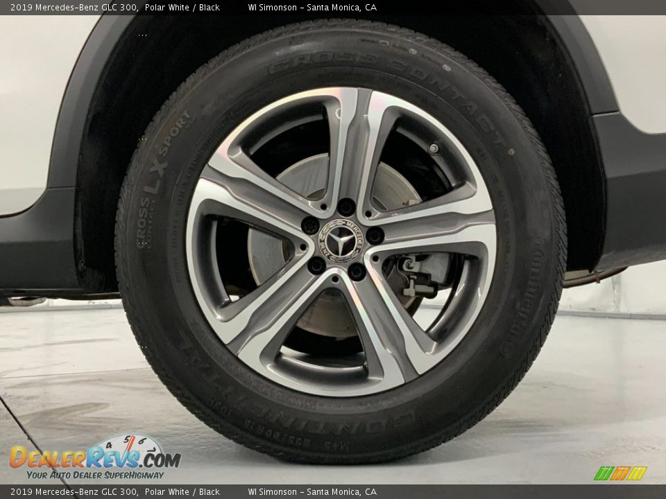 2019 Mercedes-Benz GLC 300 Polar White / Black Photo #19