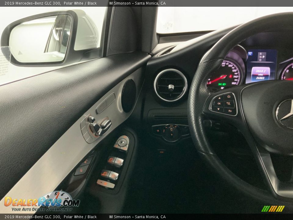 2019 Mercedes-Benz GLC 300 Polar White / Black Photo #25