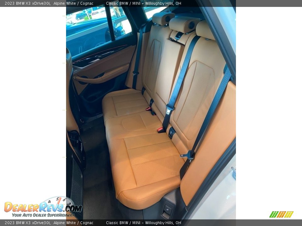 Rear Seat of 2023 BMW X3 xDrive30i Photo #5