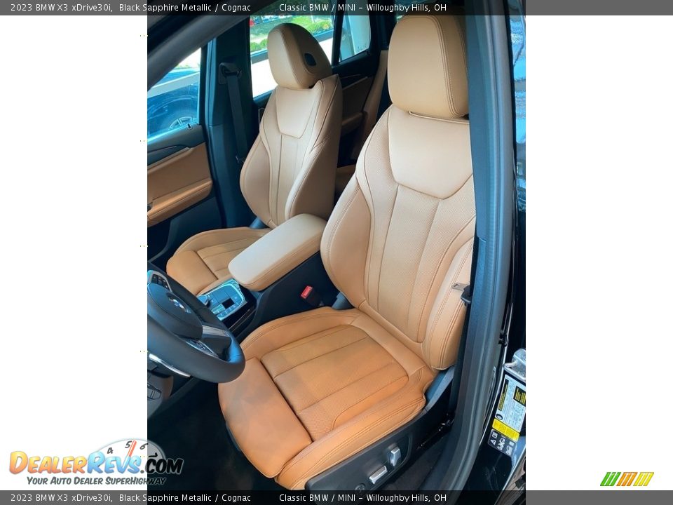 Front Seat of 2023 BMW X3 xDrive30i Photo #4