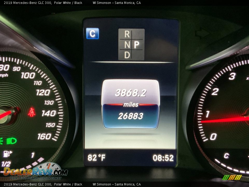 2019 Mercedes-Benz GLC 300 Polar White / Black Photo #30