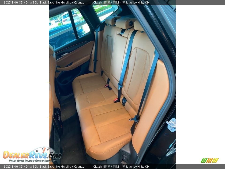 Rear Seat of 2023 BMW X3 xDrive30i Photo #5