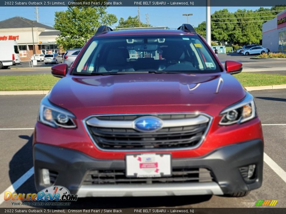 2022 Subaru Outback 2.5i Limited Crimson Red Pearl / Slate Black Photo #3