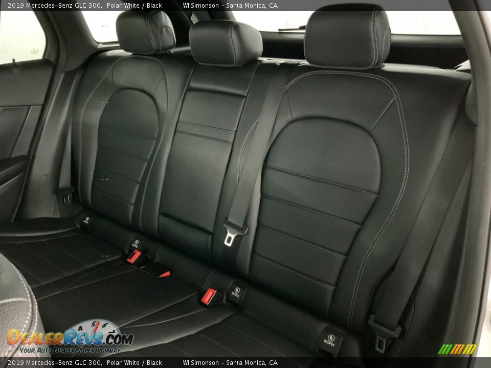 2019 Mercedes-Benz GLC 300 Polar White / Black Photo #36