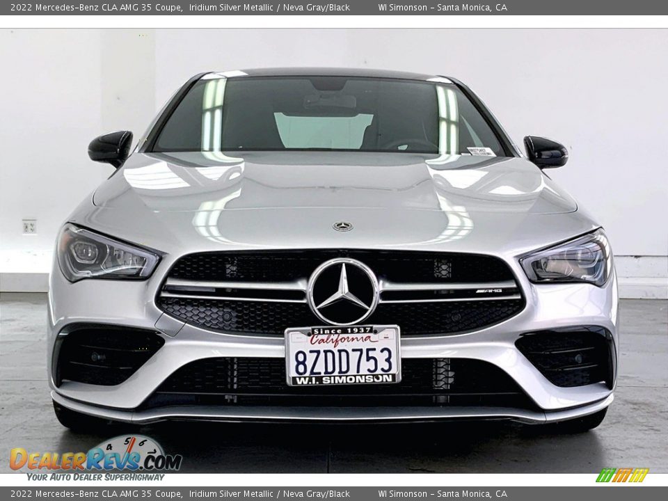 2022 Mercedes-Benz CLA AMG 35 Coupe Iridium Silver Metallic / Neva Gray/Black Photo #2