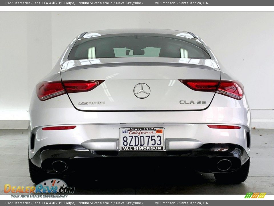 2022 Mercedes-Benz CLA AMG 35 Coupe Iridium Silver Metallic / Neva Gray/Black Photo #3