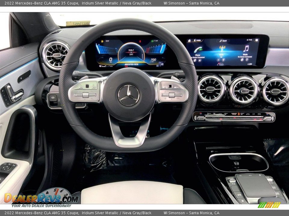 2022 Mercedes-Benz CLA AMG 35 Coupe Steering Wheel Photo #4