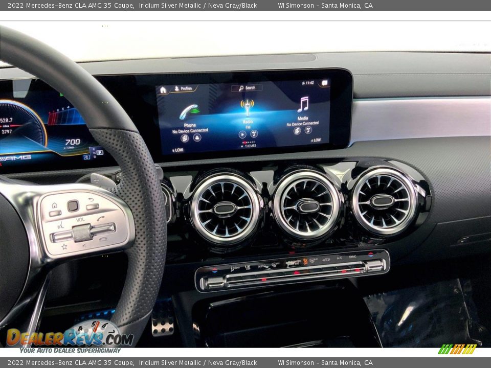 Dashboard of 2022 Mercedes-Benz CLA AMG 35 Coupe Photo #5