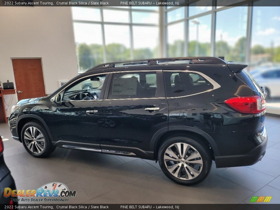 2022 Subaru Ascent Touring Crystal Black Silica / Slate Black Photo #3