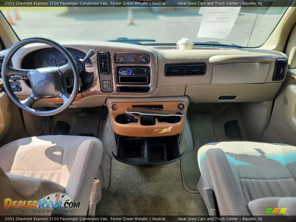 Neutral Interior - 2001 Chevrolet Express 1500 Passenger Conversion Van Photo #16