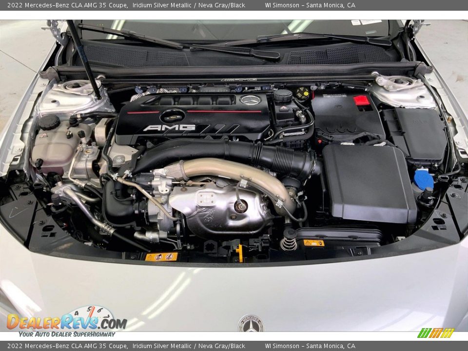 2022 Mercedes-Benz CLA AMG 35 Coupe 2.0 Liter Turbocharged DOHC 16-Valve VVT 4 Cylinder Engine Photo #9