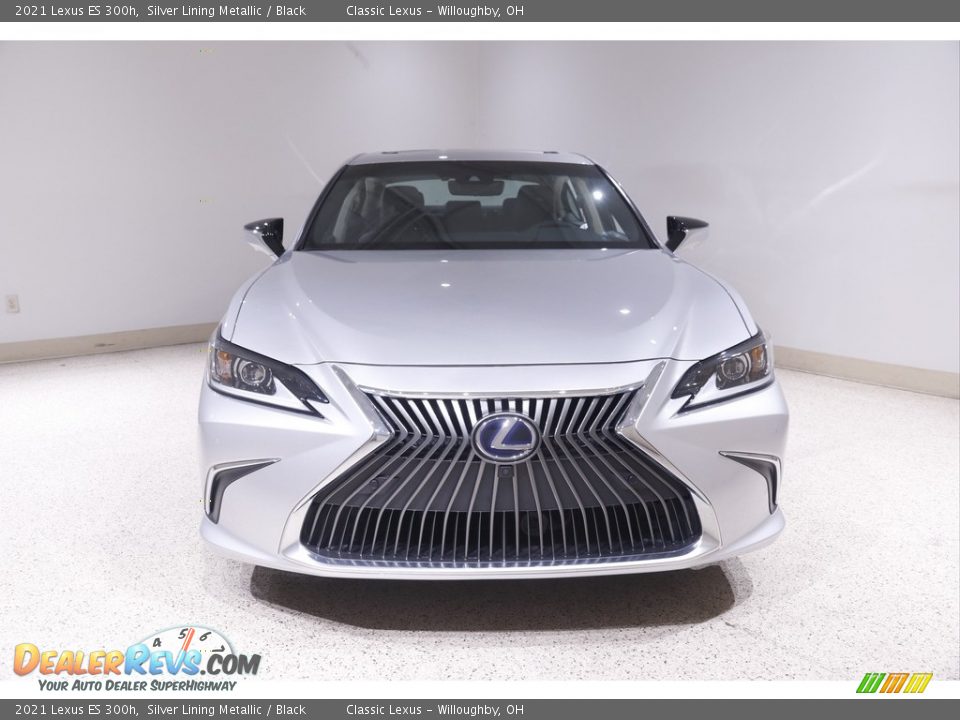 2021 Lexus ES 300h Silver Lining Metallic / Black Photo #2