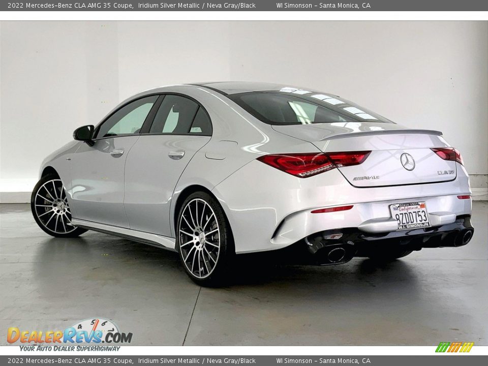 2022 Mercedes-Benz CLA AMG 35 Coupe Iridium Silver Metallic / Neva Gray/Black Photo #10