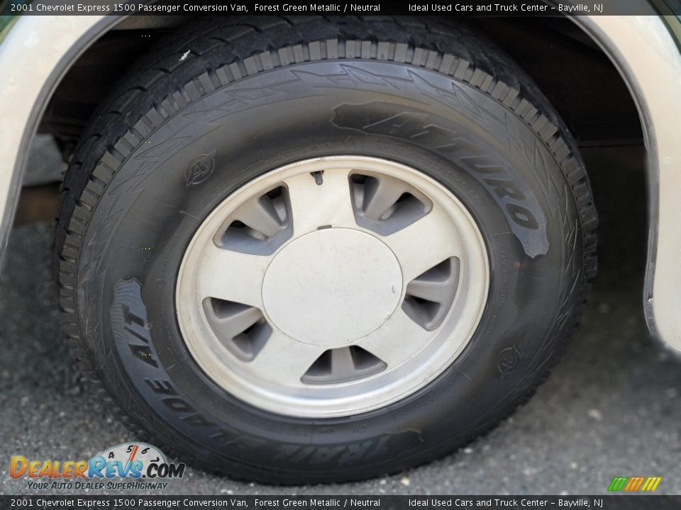 2001 Chevrolet Express 1500 Passenger Conversion Van Wheel Photo #20