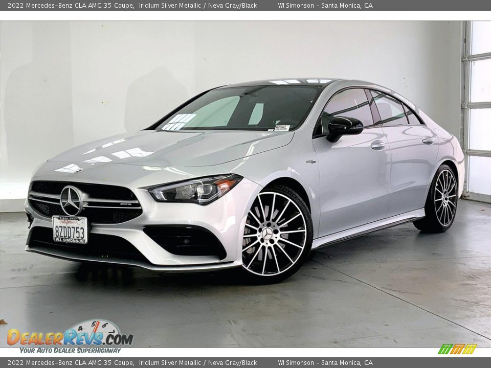 Front 3/4 View of 2022 Mercedes-Benz CLA AMG 35 Coupe Photo #12